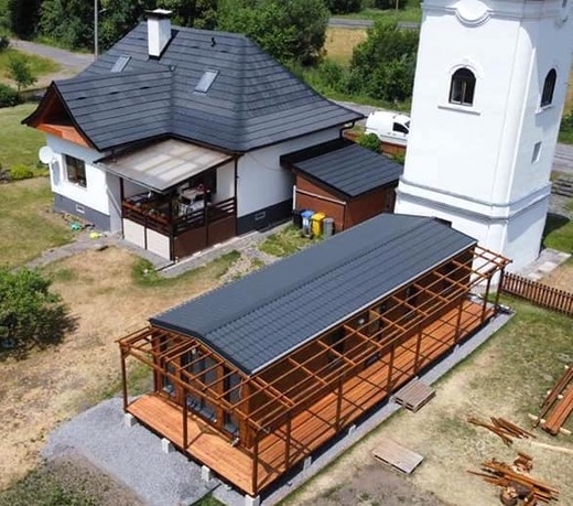 Super Arktik® – pevná konstrukce ze sušeného dřeva