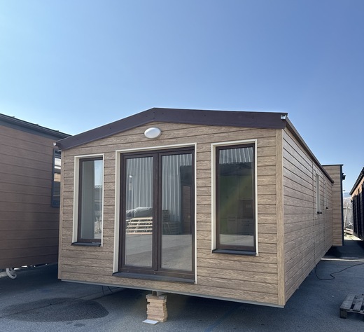 Super Arktik 10×4 m mobilní dům Decosiding fasáda | celoroční bydlení