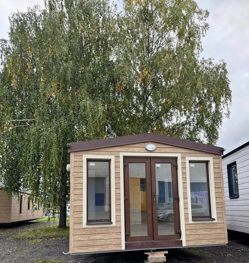 Mobilní dům Super Arktik – boční pohled | Exteriér