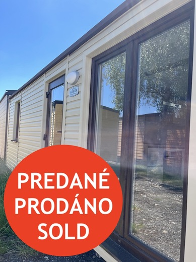 Mobilní dům Super Arktik s béžovou fasádou – prodáno