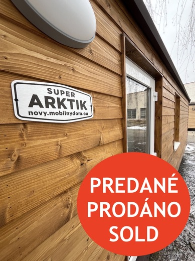 Mobilní dům Super Arktik Wood – prodaný model