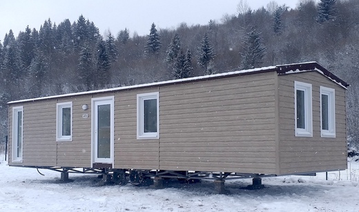Mobilni dum infra elektricke vykurovani Heatflow foliemi