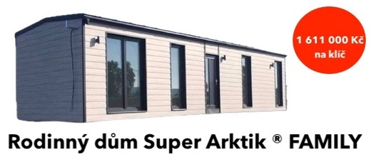 Rodinný dům Super Arktik Family na klíč is projektovou dokumenta